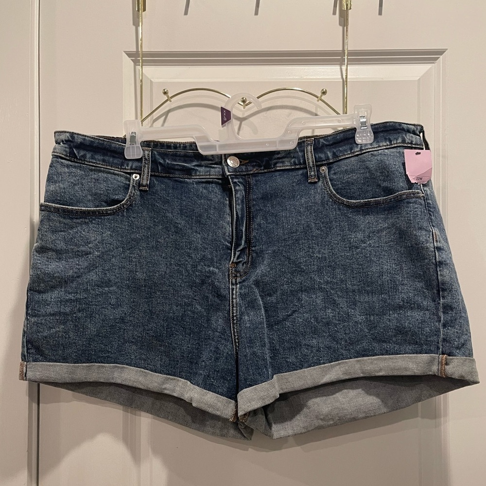 wild fable Dark Blue Denim Jean Shorts